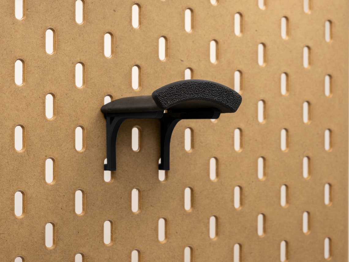 Headphone Holder for IKEA SKADIS or UPPSPEL Pegboard Etsy