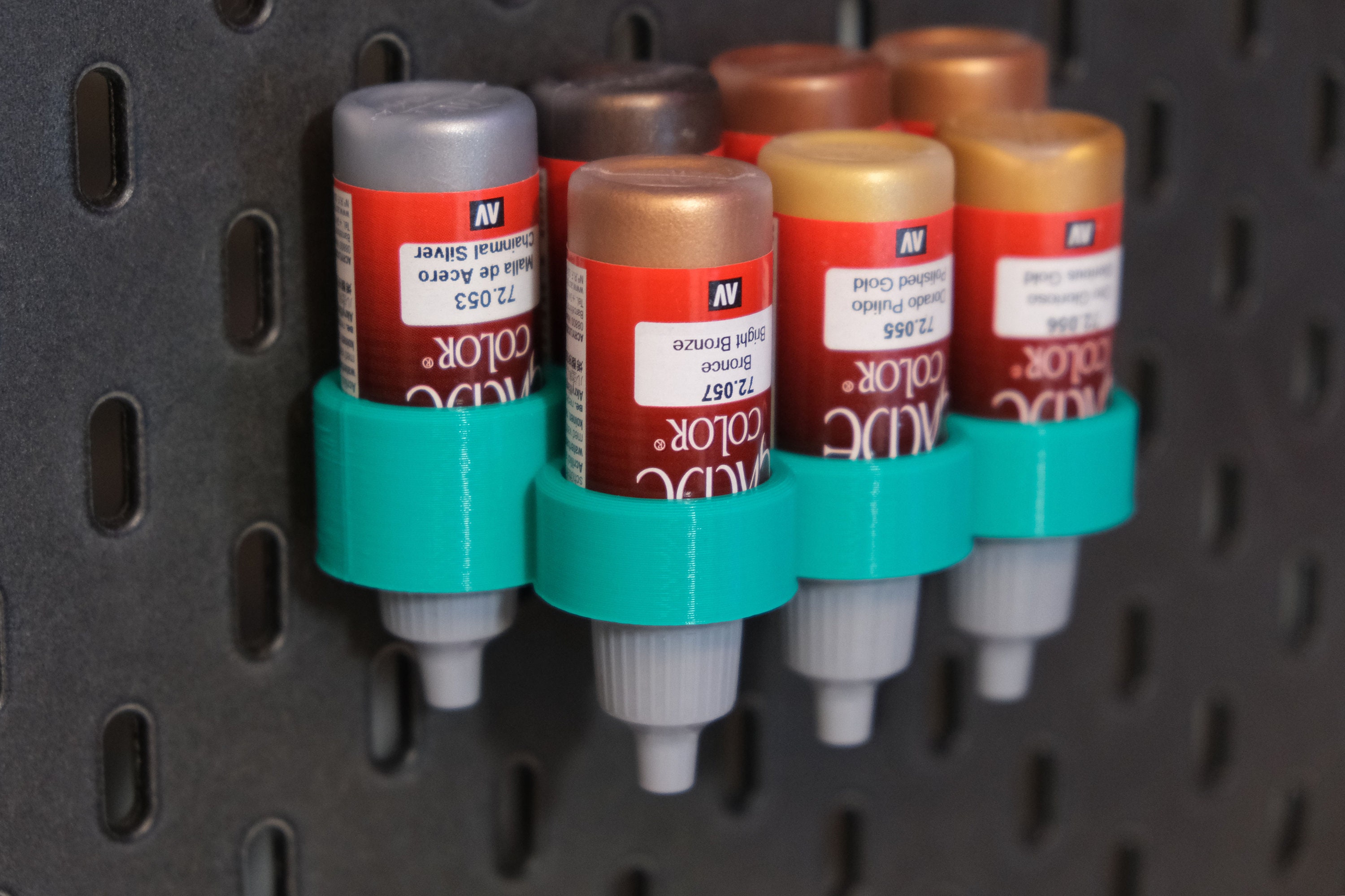 SKADIS Paint Holder Vallejo Acrylic mount for IKEA Etsy