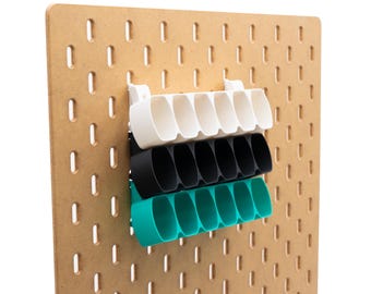 IKEA SKADIS Kimera Kolors Angled Paint Holder | Organization for Acrylic Paints 30ml