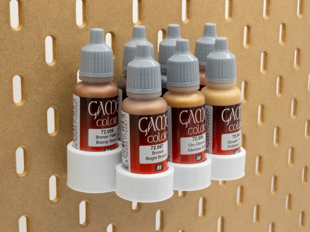 SKADIS Paint Holder vallejo, Acrylic Mount for IKEA Etsy