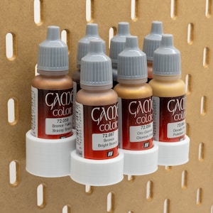 SKADIS Paint Holder (Vallejo), Acrylic mount for IKEA
