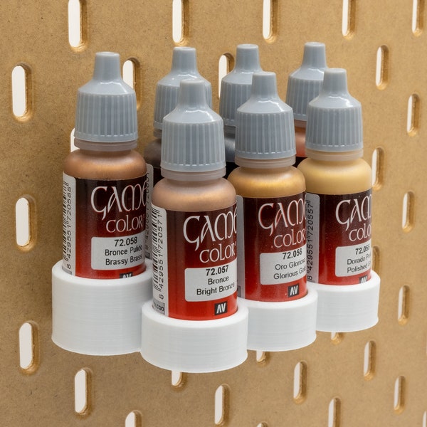 Ikea Skadis Acrylic Paint Holder Etsy