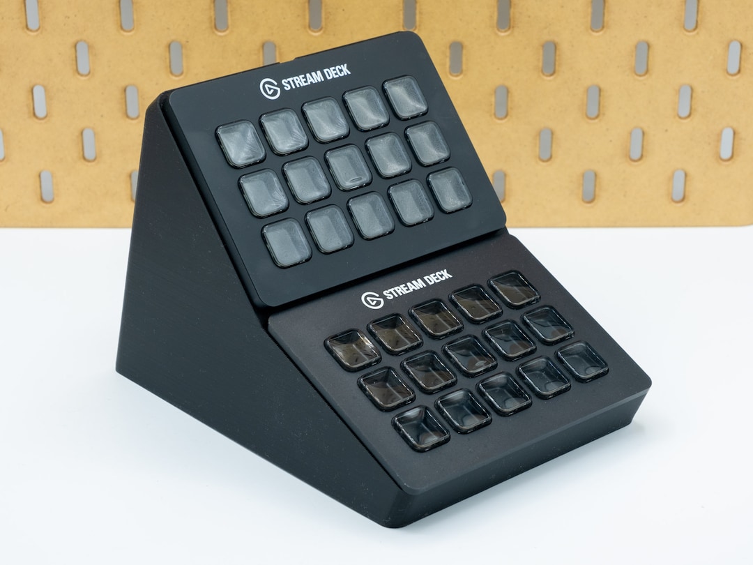 Dual Streamdeck Vertical Stand for 15 Key MK1 and MK2 - Etsy