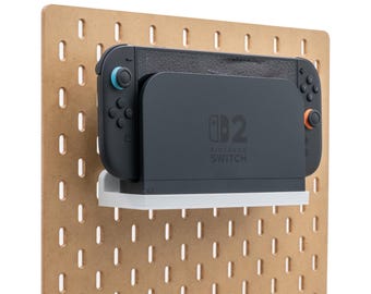 IKEA SKADIS用 Nintendo Switch 2ドックホルダー | SKADISアクセサリー