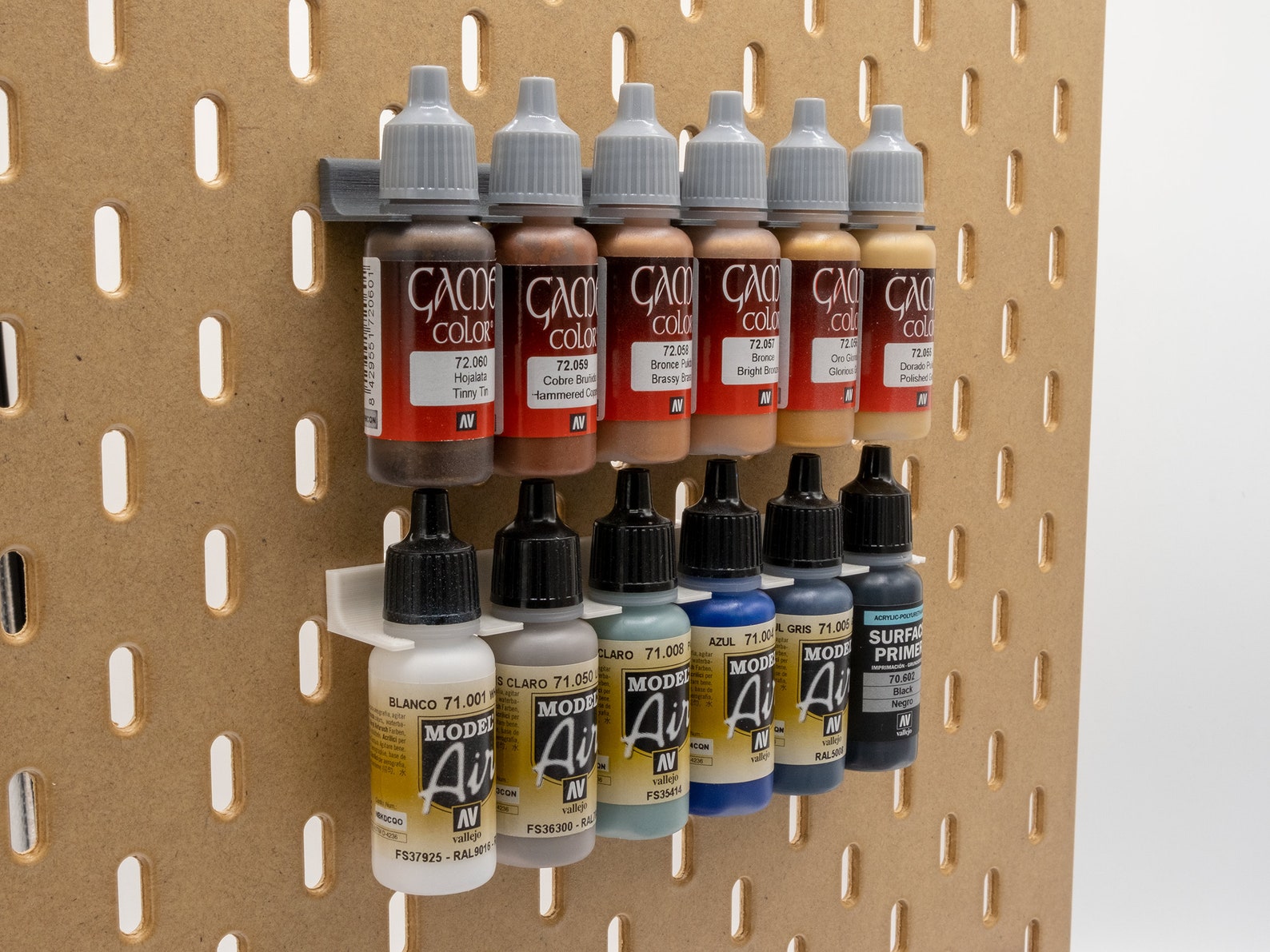 Vallejo Paint Stand for IKEA SKADIS Acrylics Holder for Etsy