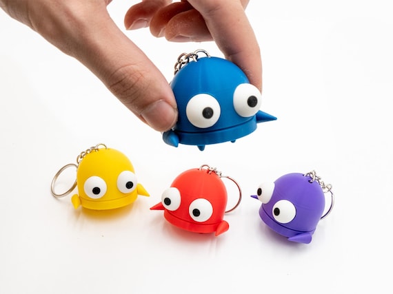 R.E.P.O. Semibot Keychain – Horror Game Accessory – Gamer Gift