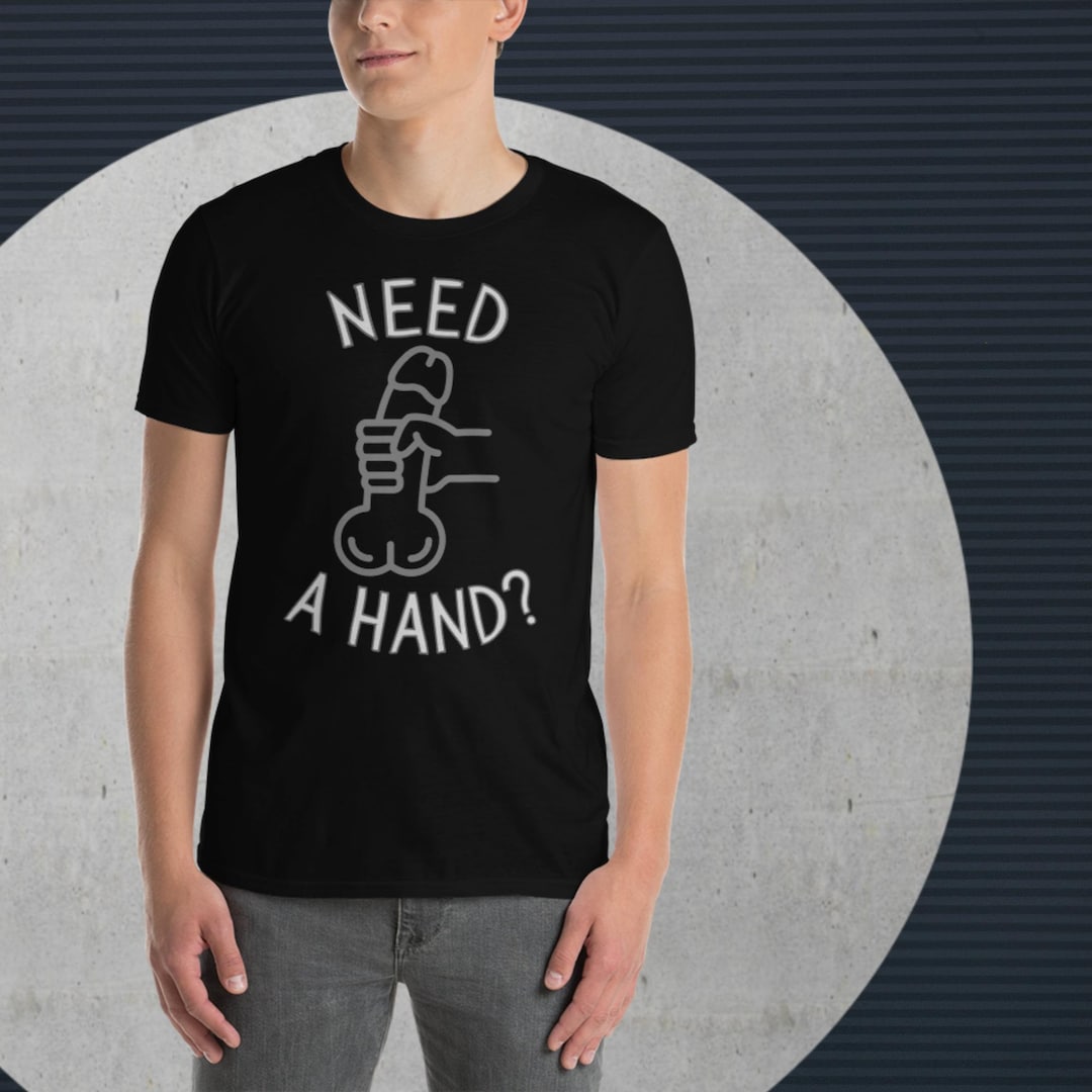 Gay Funny Naughty Sexy Handjob Penis Short Sleeve Unisex Etsy