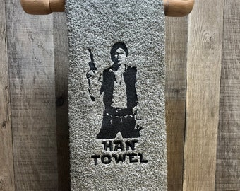 Star Wars Towel, Star Wars Gift, Wash Your Hans Towel, Embroidered Towel, Cast Member Gift