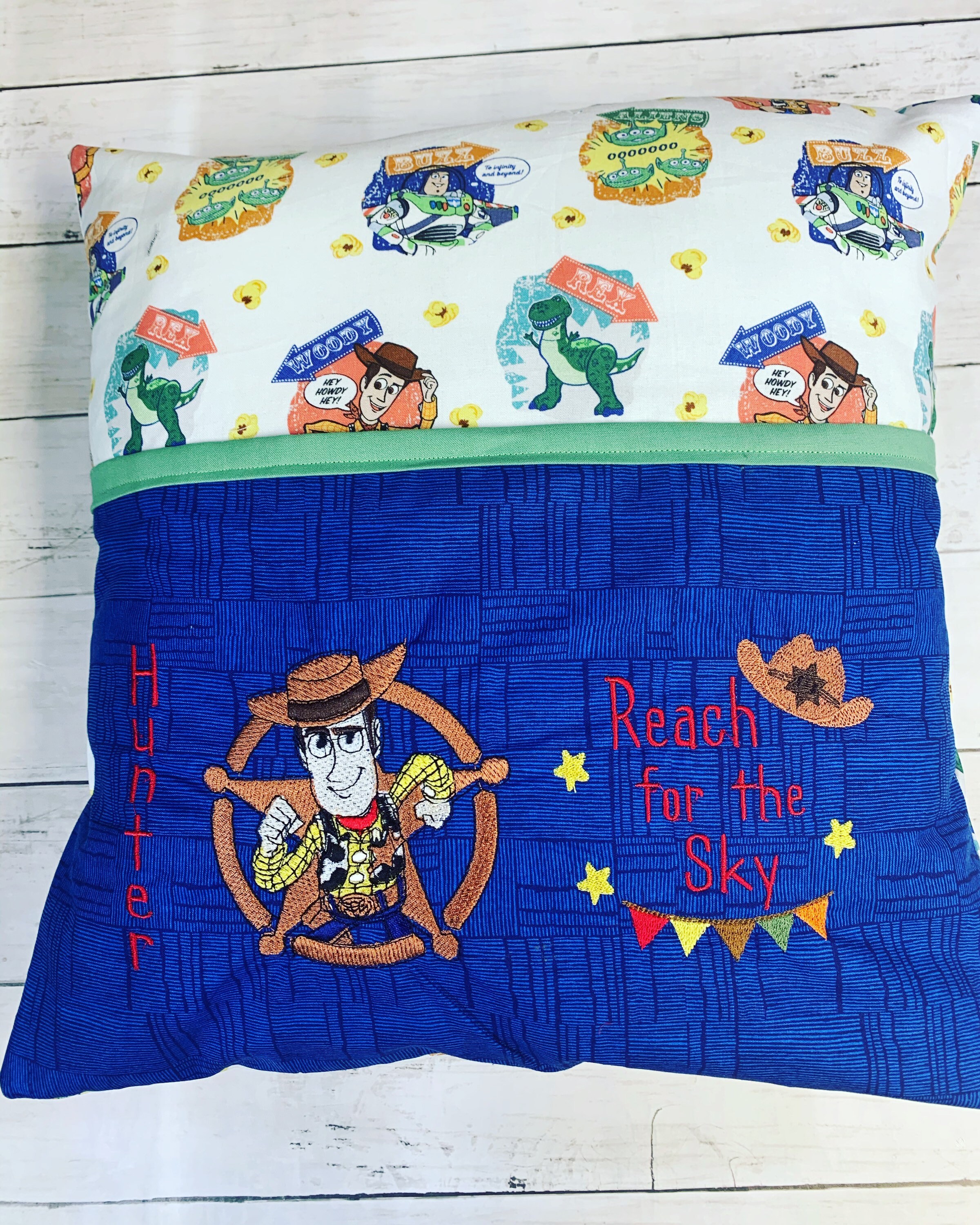 Personalized Toy Story Book Pillow Reading pillow Etsy