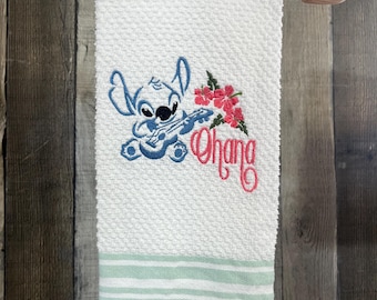 Cinderellas Castle Fireworks Home Dream Disney Inspired Embroidered Hand Towel for Kitchen or Bathroom FREE PERSONALIZATION Etsy