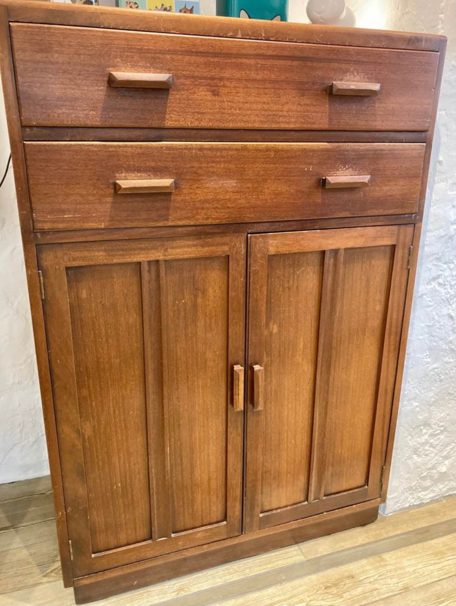 SOLD: Linen Cabinet Vintage Refurbished. Commissions | Etsy
