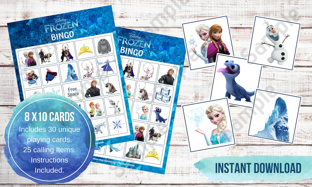 frozen-bingo-game-30-printable-kids-game-frozen-birthday-game-party-favor-bingo-party-games-frozen-themed-party-games-instant-download-etsy
