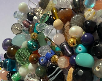 150 Grams Colorful Medium/Large Bead Mix!