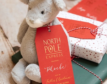 Personalised Gift Tag from Father Christmas