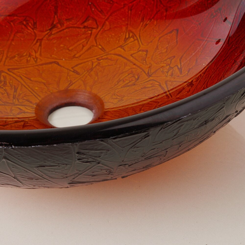 Lavabo del recipiente del baño con el grifo de la cascada set | Etsy