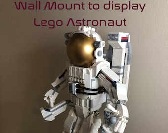 Kit de montaje en pared para exhibir el Lego Creator 3 en 1 Astronaut (31152)