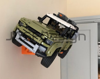 Support mural pour exposer Lego Land Rover Discovery