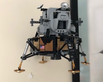 Wall mount to display Apollo Lunar Lander