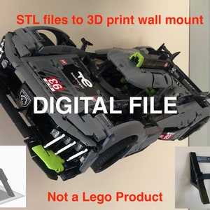 STL FILE for Wall Mount to display Peugeot 9X8 24H (42156)