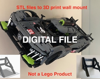 STL FILE for Wall Mount to display Peugeot 9X8 24H (42156)
