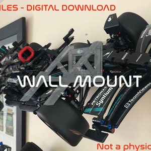 STL FILE for Wall Mount to display Mercedes AMG F1 (42171)