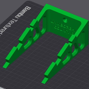 STL File to 3D Print a Wall mount to display Lamborghini Countach 5000 Quattrovalvole (10337) image 2