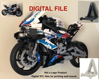 STL Files to 3D Print Wall Mount for BMW M RR 1000