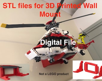 File STL per la stampa 3D del supporto da parete per visualizzare il modello H175