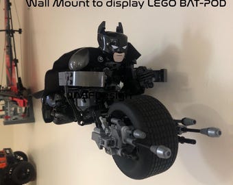 Supporto da parete per esporre il Bat-Pod Lego (76273)