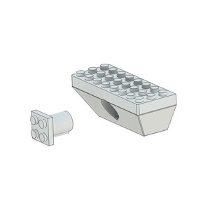 STL-bestanden om in 3D te printen voor wandmontage voor USS Enterprise (10356) afbeelding 4