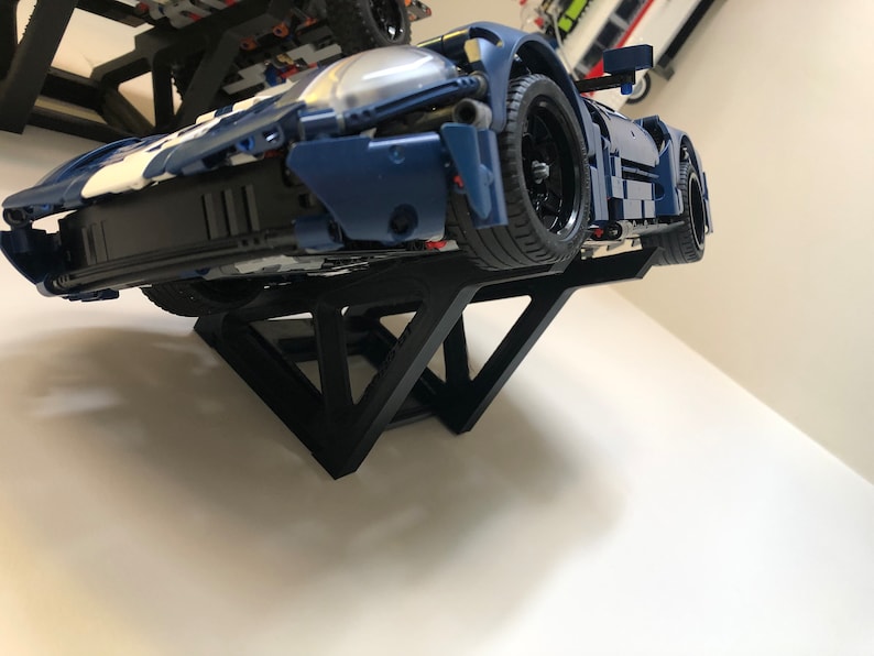 STL-FIL för väggfäste för att visa Ford GT (42154) bild 4