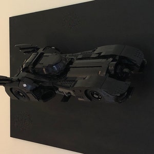 89 Batmobile Wall Mount. Lego Not Included.