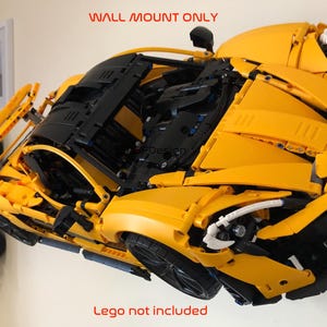 Support mural pour exposer Lego McLaren P1 (42172)