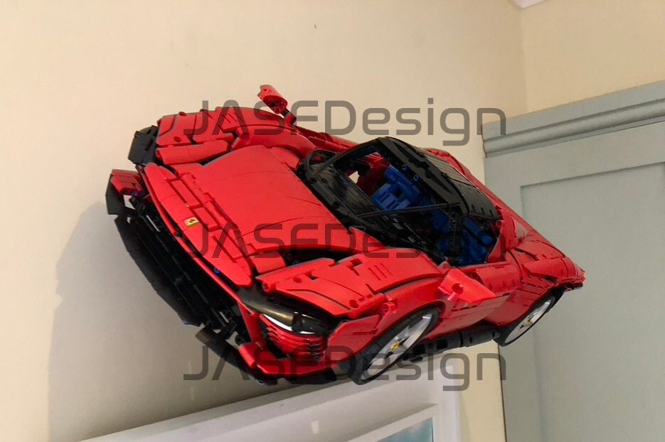 Wall Mount to display Lego Ferrari Daytona SP3 (42143) - Etsy 日本