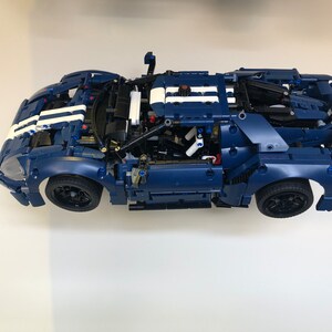 STL-FIL för väggfäste för att visa Ford GT (42154) bild 6