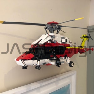 Wandhalterung für den Rettungshelikopter H175