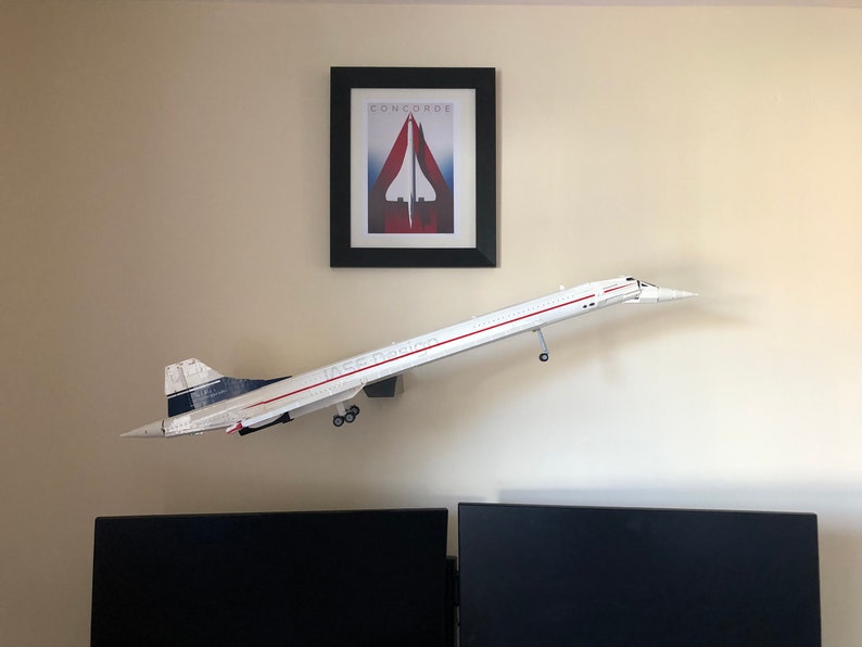 Kit de montage mural pour exposer le Concorde 10318 image 9