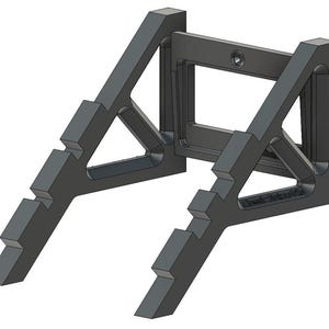 Wall Mount to display Lego Classic TV Series Batmobile (76328) image 5