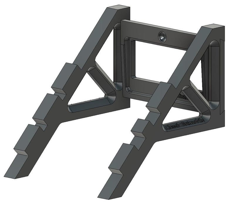 Wall Mount to display Lego Classic TV Series Batmobile (76328) image 5