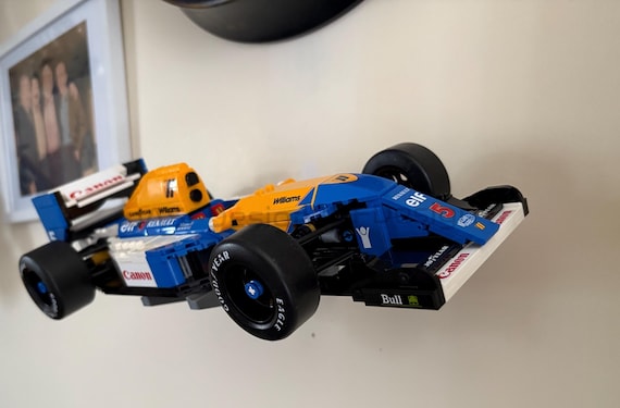 Wall Mount to Display Williams Racing FW14B & Nigel Mansell - Etsy