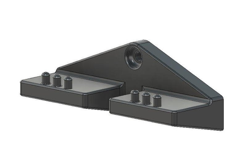 Wall Mount to display Lego Classic TV Series Batmobile (76328) image 6