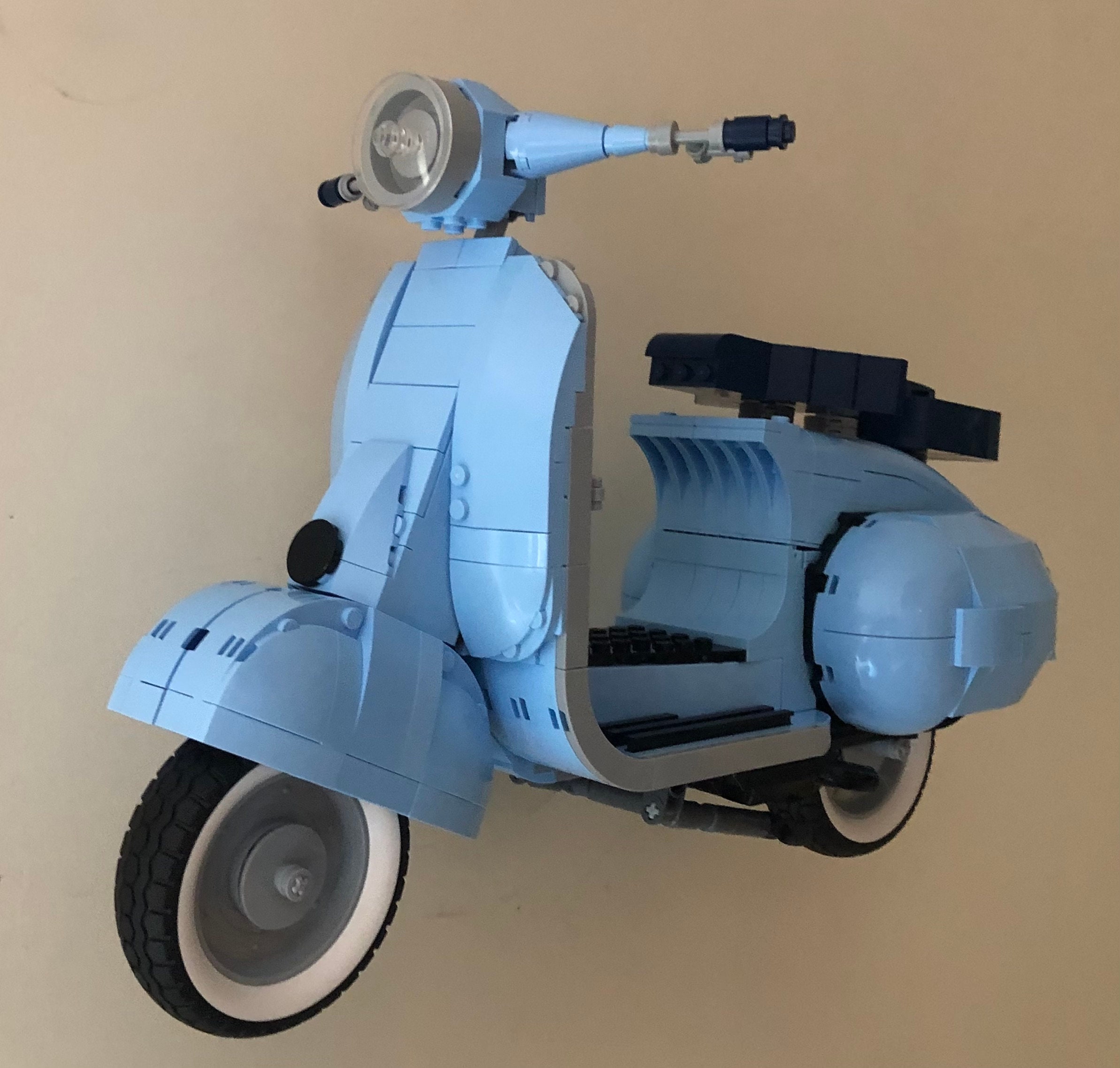 Buy 3D Printed Wall Mount to Display Lego Vespa 10298 Online in India 