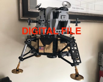 Wall Mount to display Apollo Lunar Lander