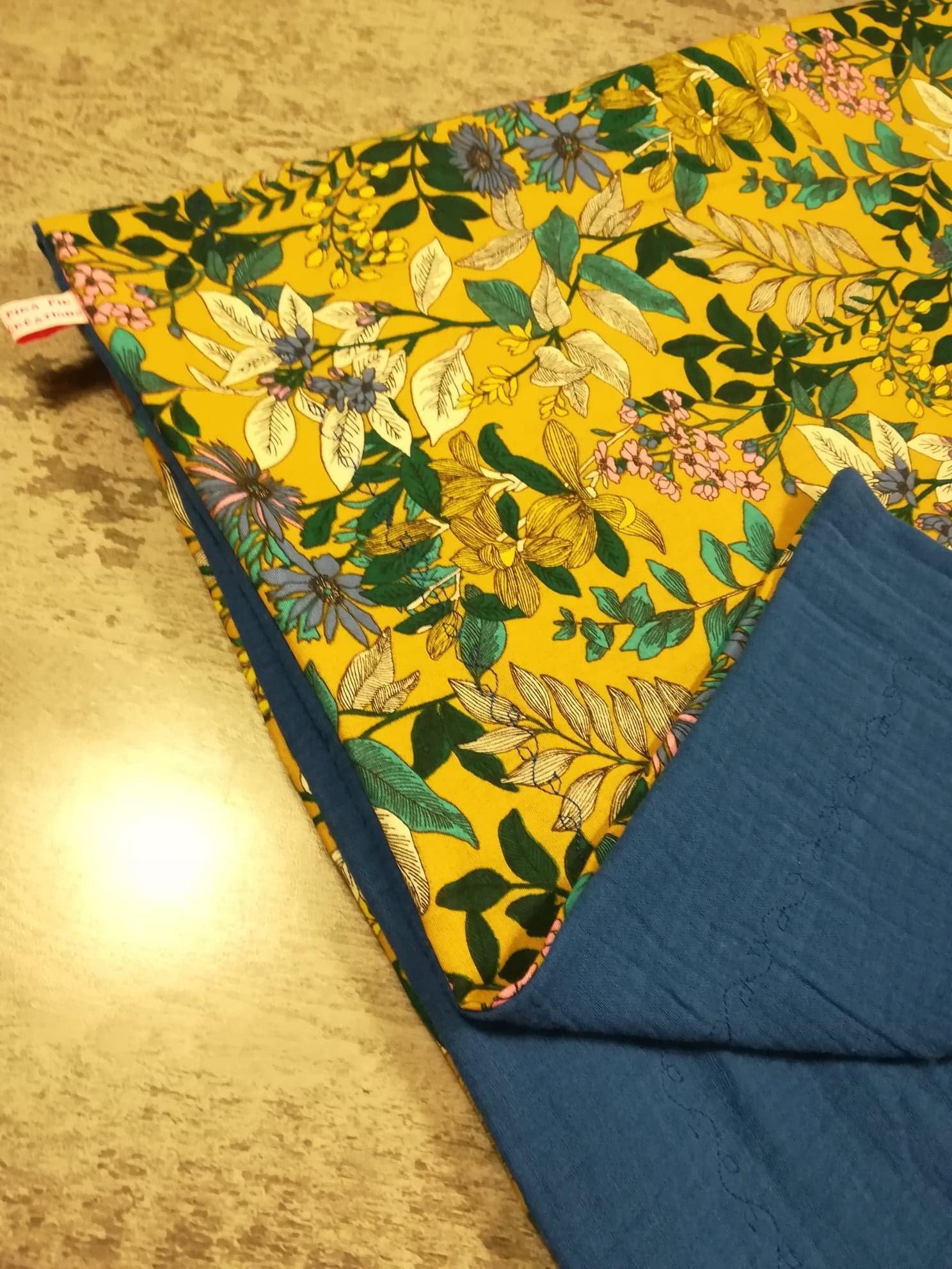 Couverture Été/Hiver en Option Coton et Double Gaze avec Couture Brodée