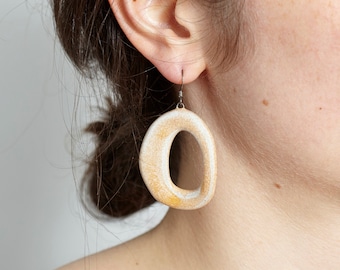 Ceramic earrings No. 003