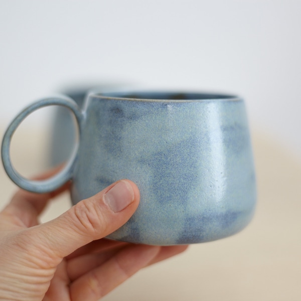 Die Tasse zum Wohlfühlen in blau