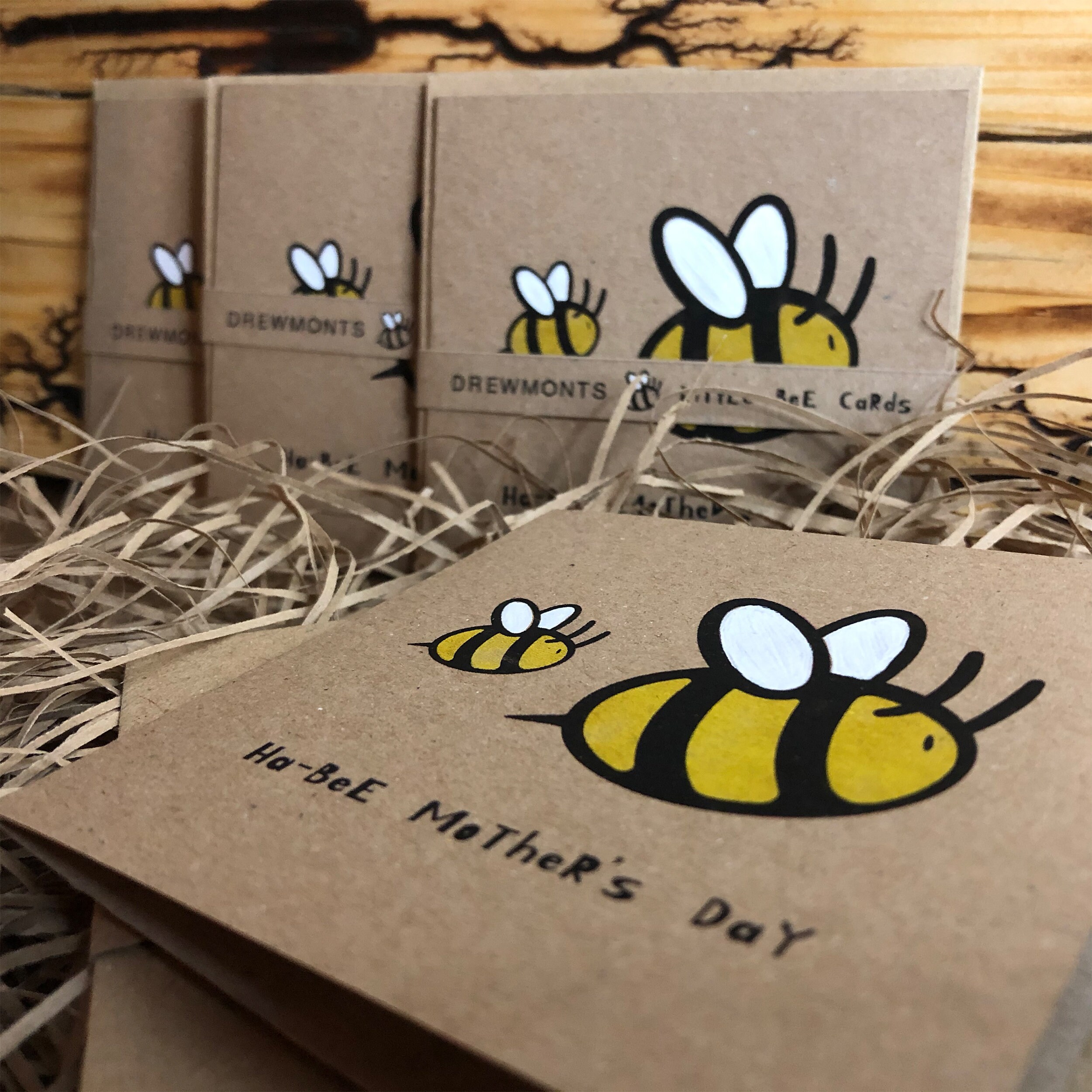 Habee Mother's Day Mother's Day Card Bee Card Etsy UK