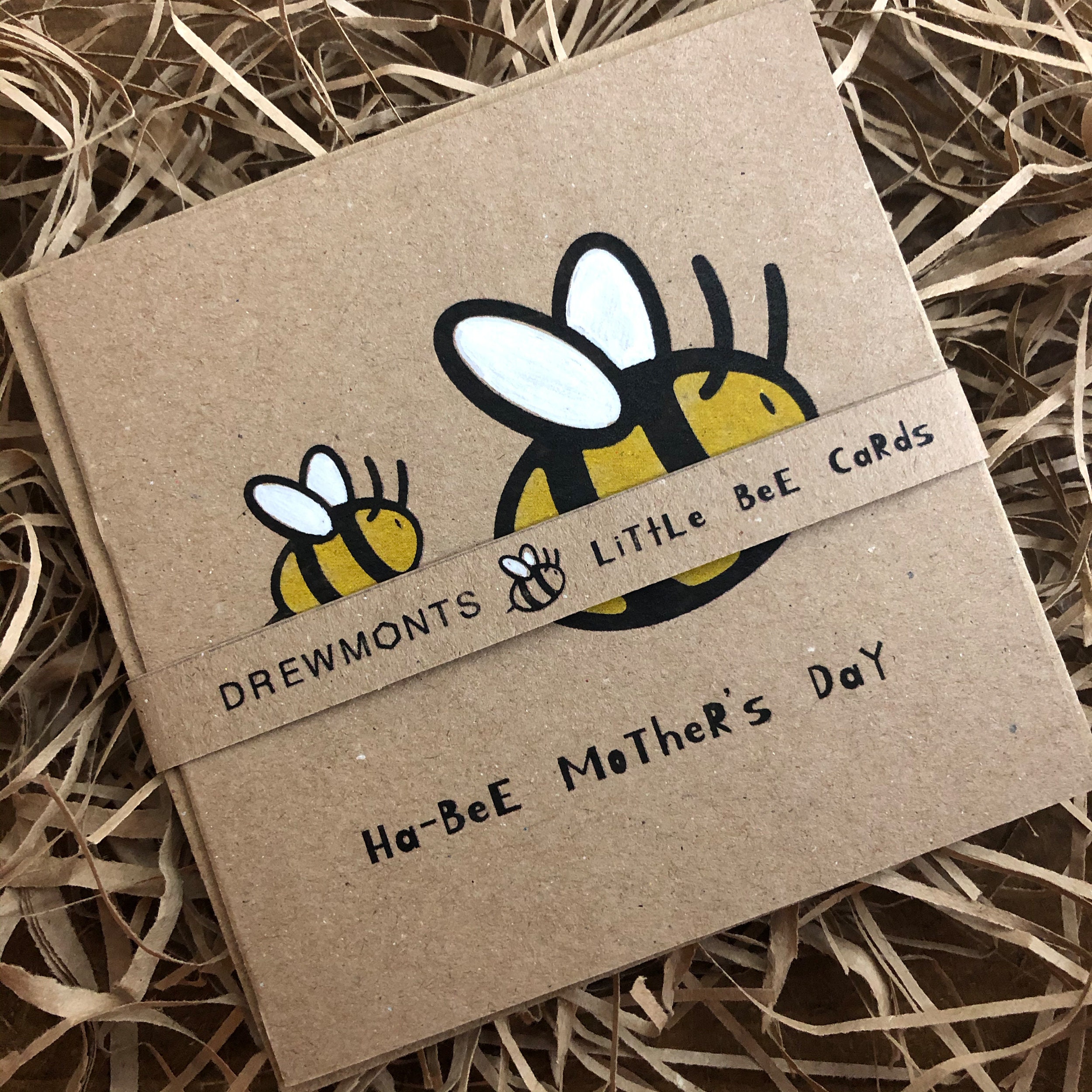Habee Mother's Day Mother's Day Card Bee Card Etsy UK