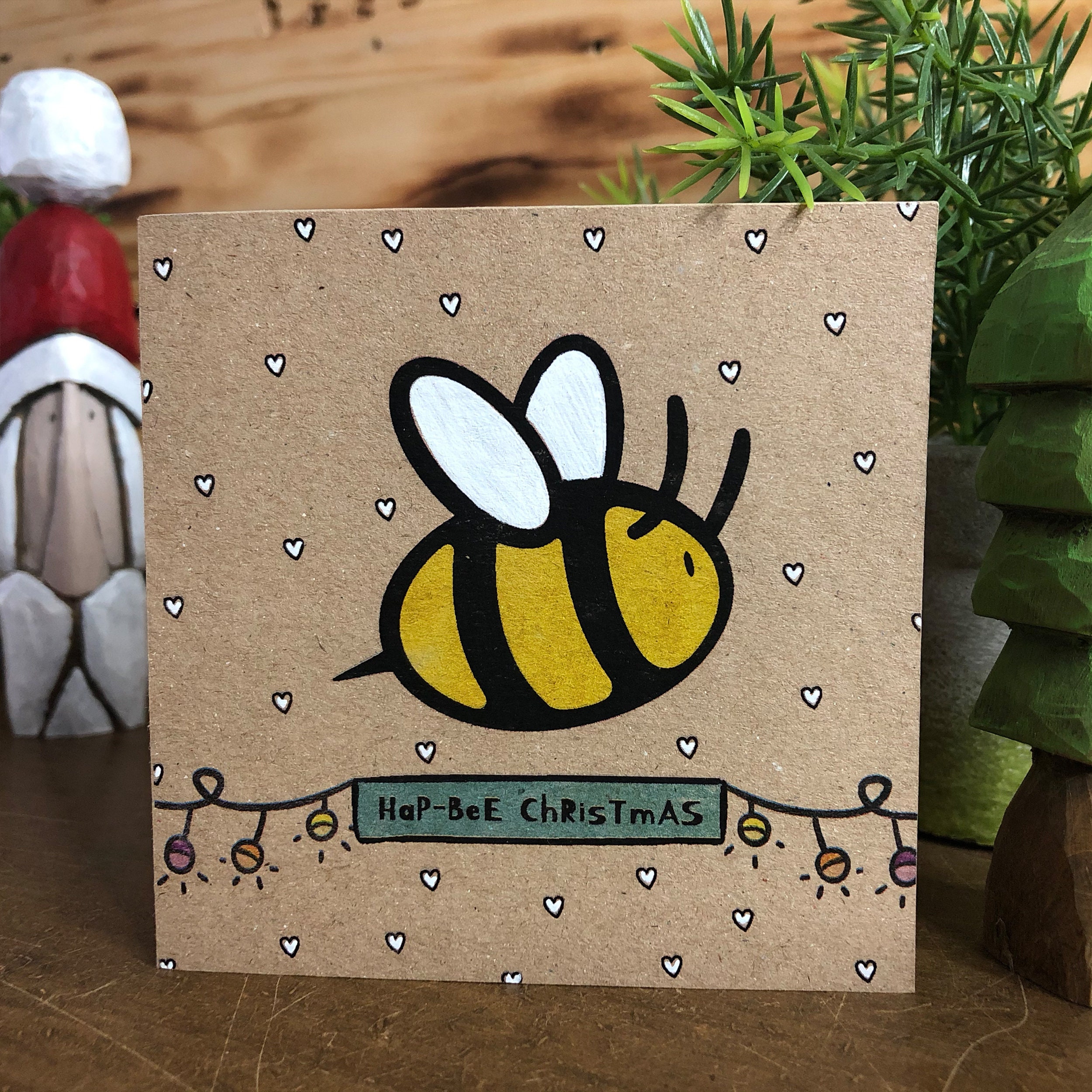 Bee Christmas Cards 