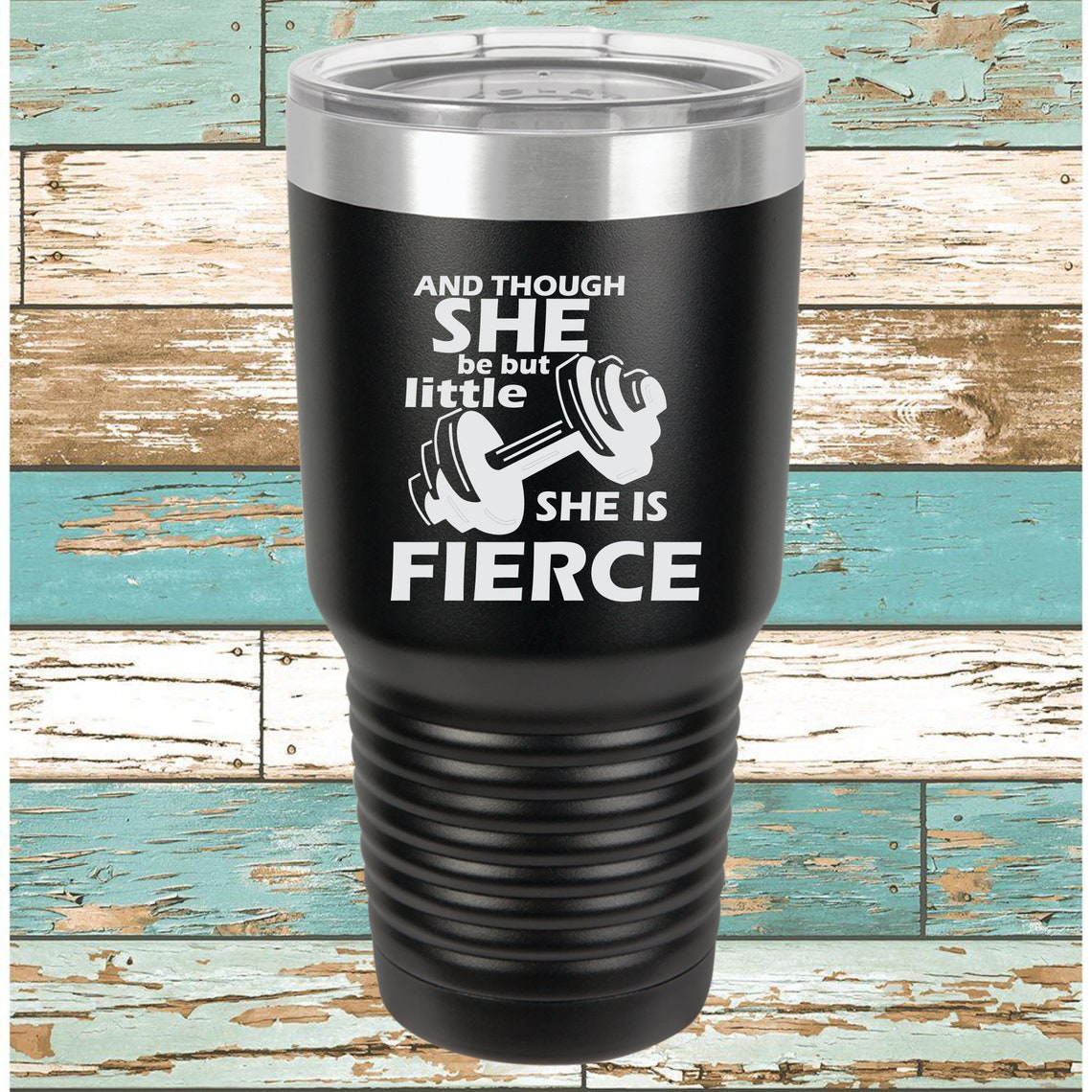 She is Fierce Tumbler Weight Lifting Crossfit Lifting Etsy